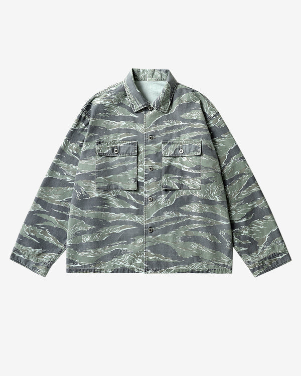 A.Presse - Men's Vintage US Army Jacket - (Tiger Stripe)