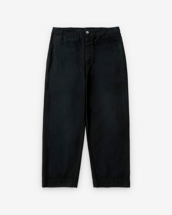 A.Presse - Men's Vintage Chino Trousers - (Black)
