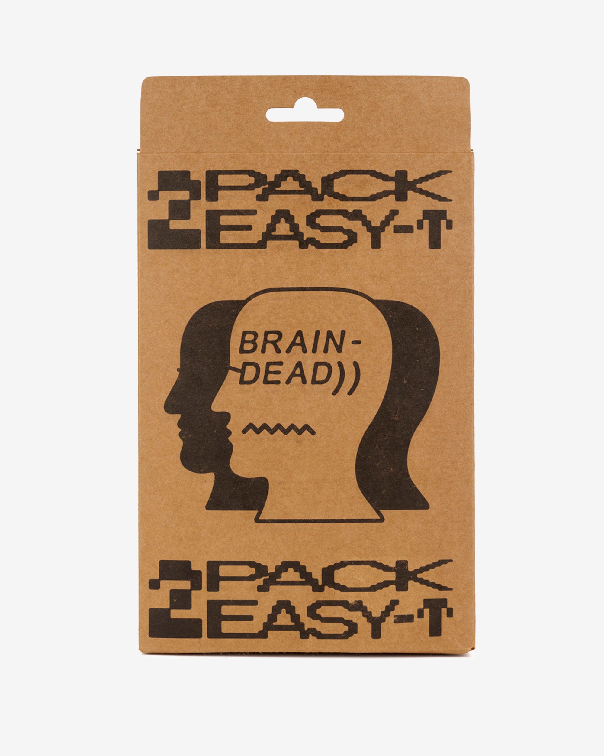 Brain Dead - Men's 2 Pack Easy T-Shirt - (Natural) view 5, Click to Zoom in