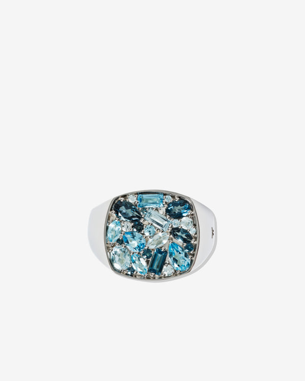 Tom Wood - Sora Kaleidoscope Ring - (Blue)
