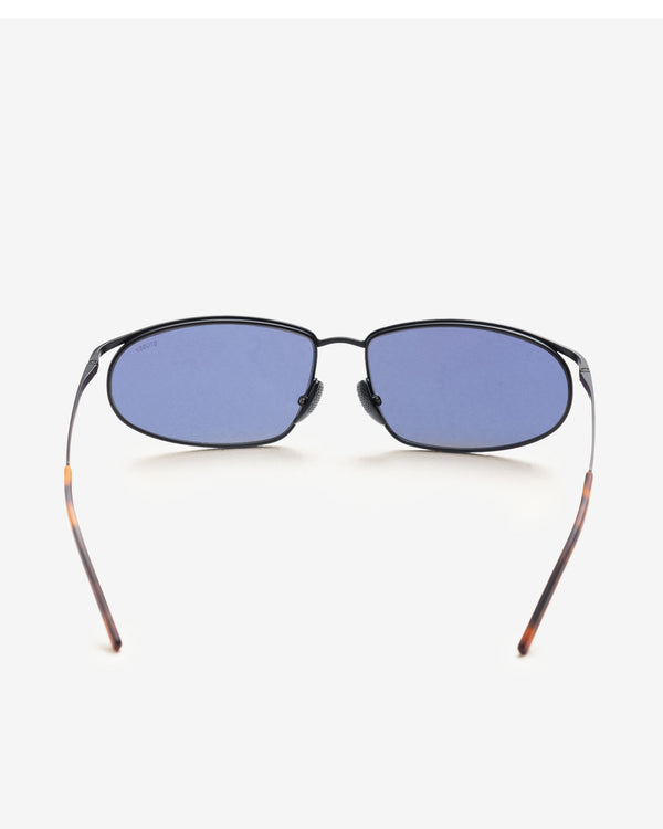 Stüssy - Men's Wilkins Sunglasses - (Matte Black/Black)