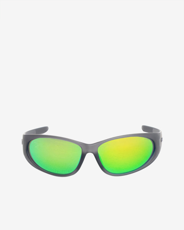 Stüssy - Men's Adrian Sunglasses - (Frost Grey/Green Mirror)