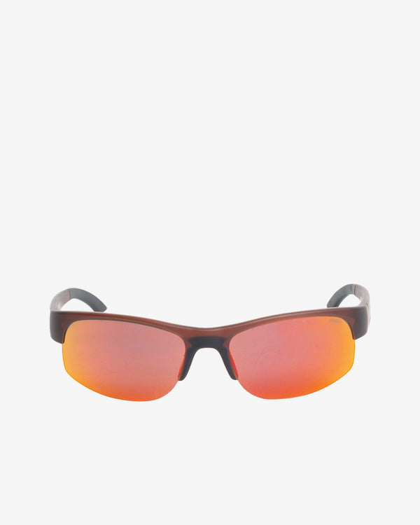 Stüssy - Men's Hiro Sunglasses - (Frost Brown/Red Mirror)