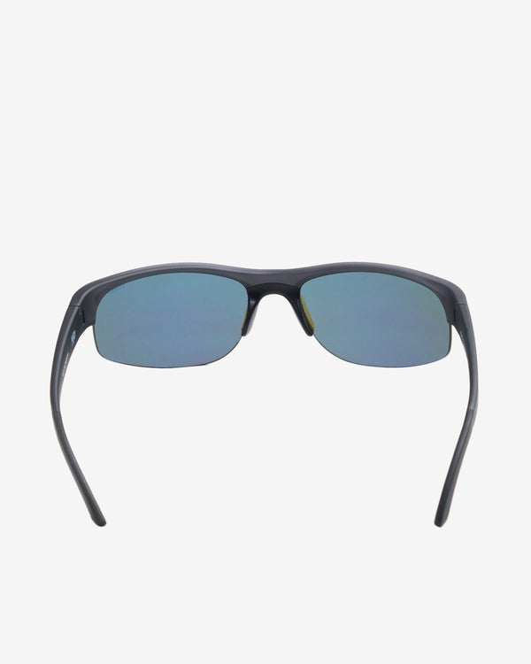 Stüssy - Men's Hiro Sunglasses - (Frost Black/Blue Mirror)