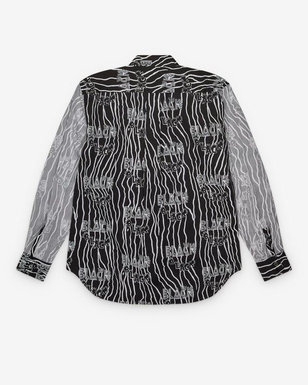 Black Comme des Garçons - Reverse Panel Shirt - (Black)