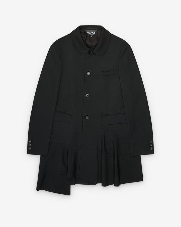 Black Comme des Garçons - Peplum Hem Jacket - (Black)