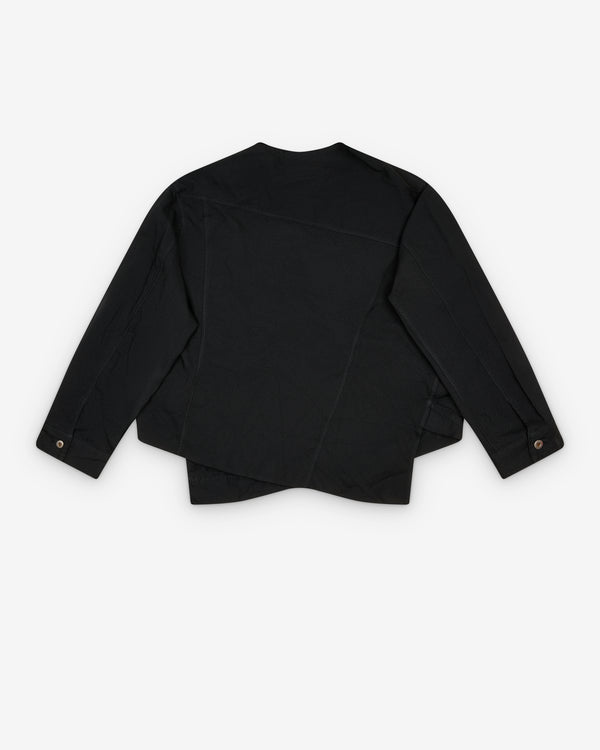 Black Comme des Garçons - Asymmetric Jacket - (Black)