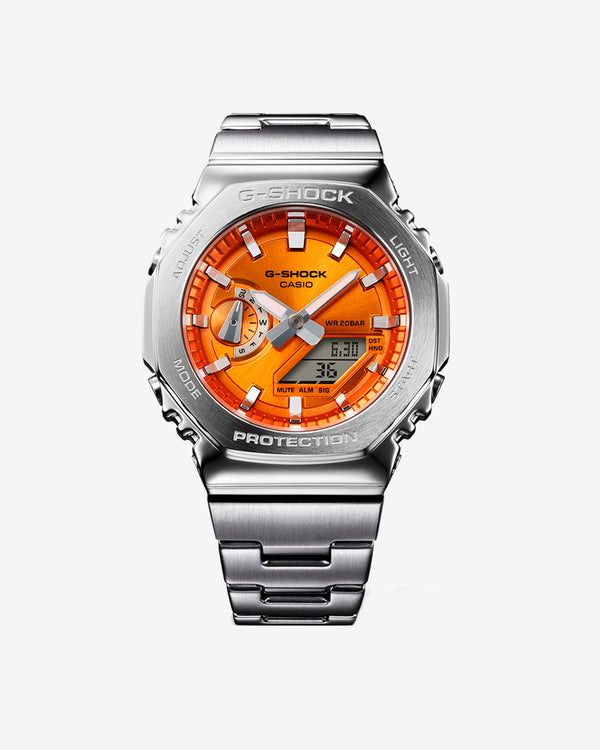 G-Shock - GM2110D-4A - (Silver/Orange)