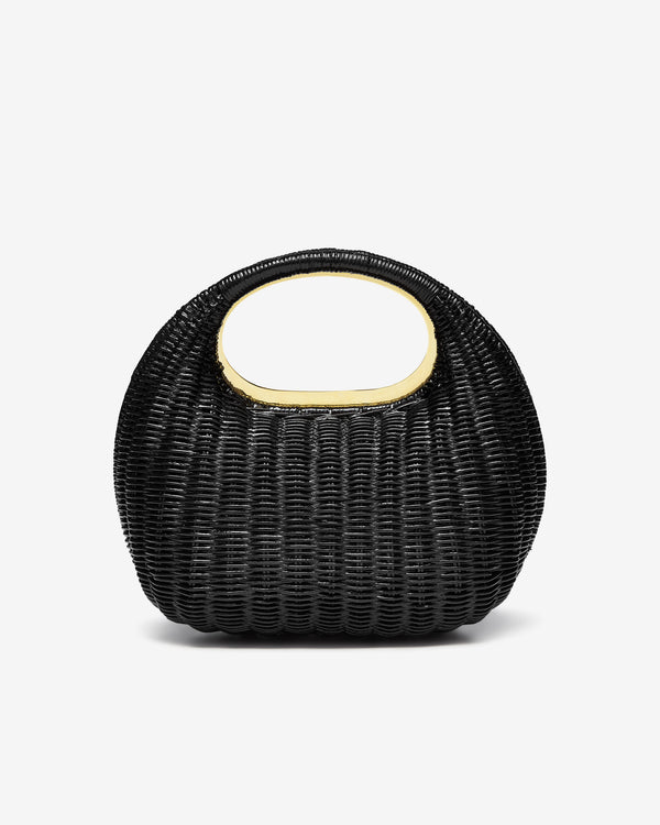 Sacai - Women's Rattan Round Bag - (Black)