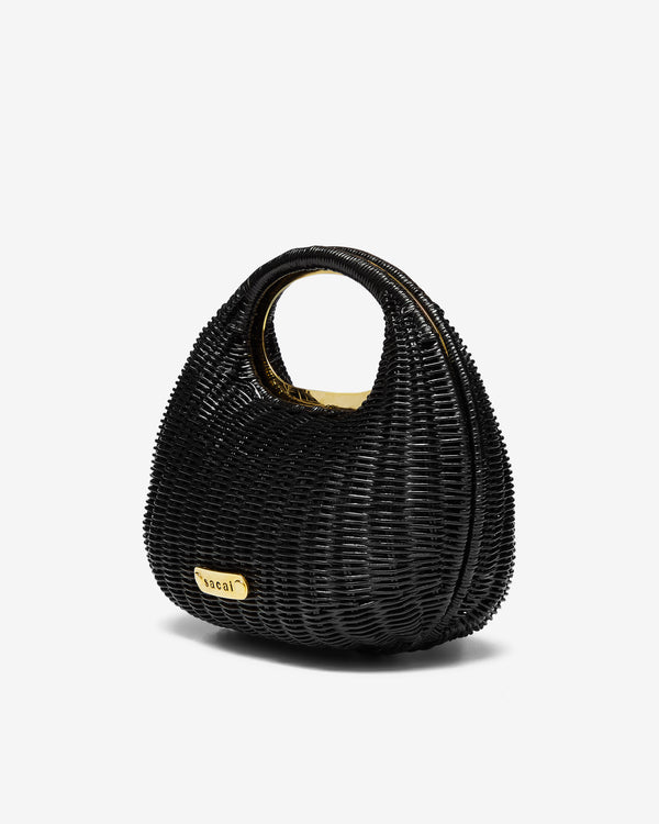 Sacai - Women's Rattan Round Bag - (Black)
