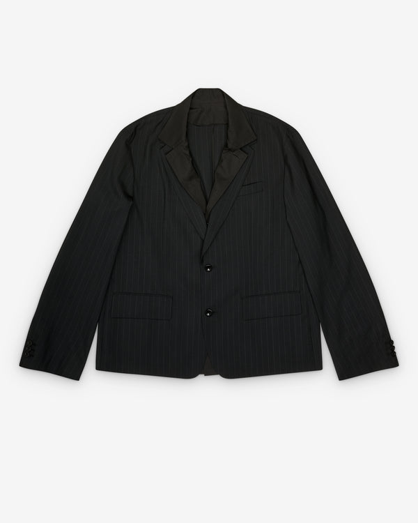 Sacai - Men's Chalk Stripe Jacket - (Black)