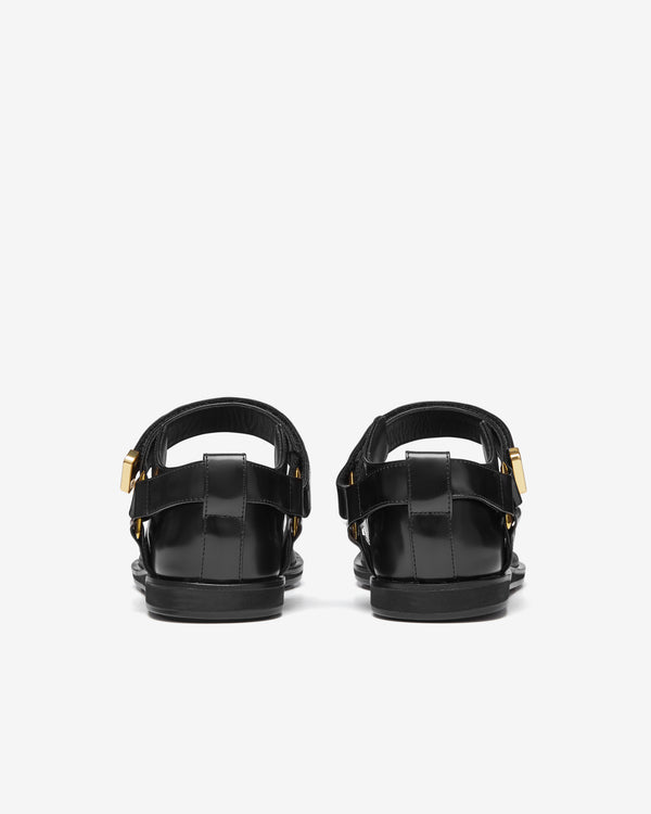 Sacai - Women's Belted Flip Flops - (Black)