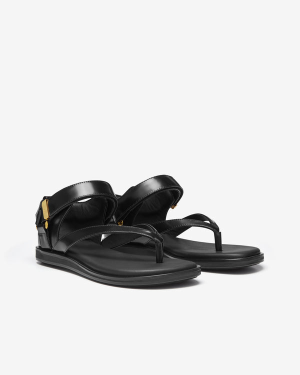 Sacai - Women's Belted Flip Flops - (Black)