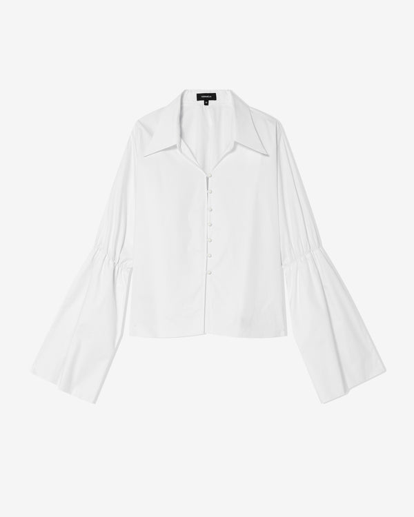 Torishéju - Women's Priestly Cuff Shirt - (White)