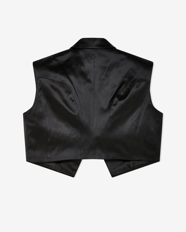 Torisheju - Women's Bonded Tailored Vest - (Black)