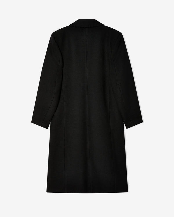 Torisheju - Women's Raw Collar Tailored Coat - (Black)