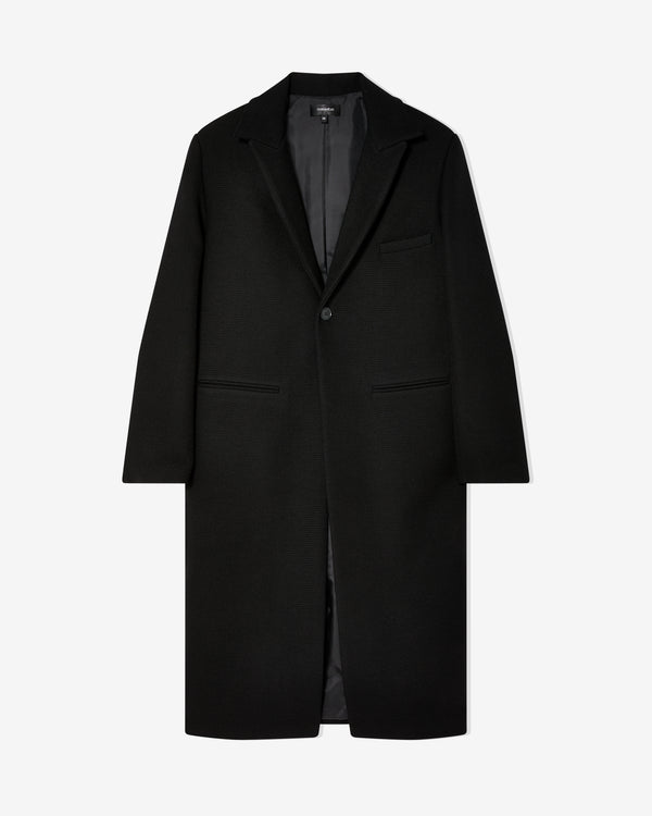 Torisheju - Women's Raw Collar Tailored Coat - (Black)