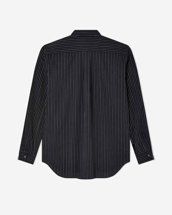 Black Comme des Garçons - Pinstripe Shirt - (Black/White)