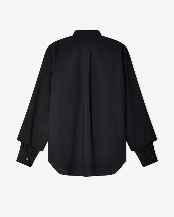 Black Comme des Garçons - Cuff Shirt - (Black)