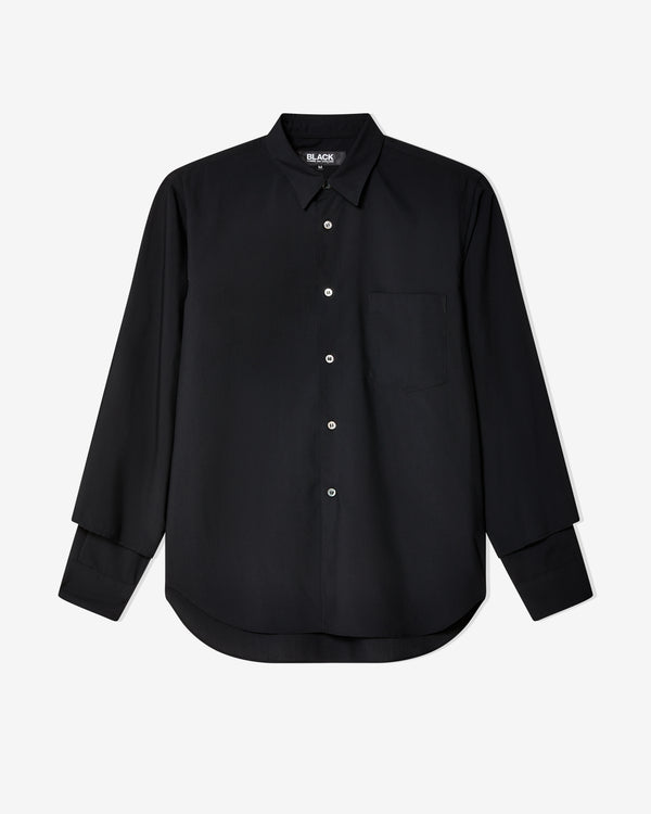 Black Comme des Garçons - Cuff Shirt - (Black)