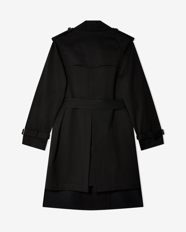 Black Comme des Garçons - Trench Coat - (Black)