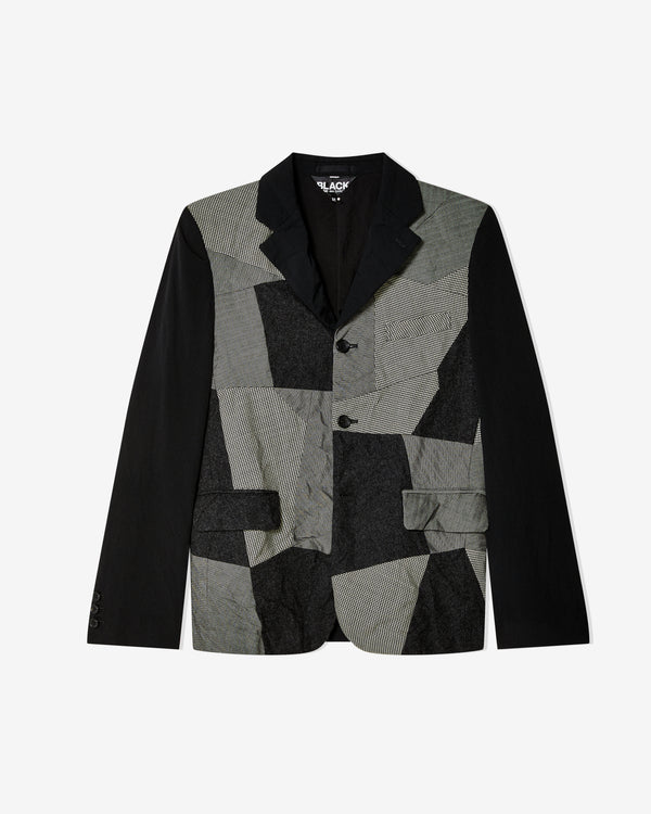 Black Comme des Garçons - Multi Fabric Jacket - (Black)