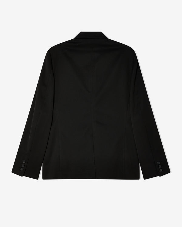 Black Comme des Garçons - Reversible Frilled Jacket - (Black)