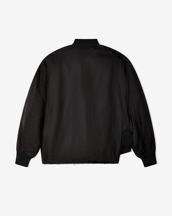 Black Comme des Garçons - MA-1 Bomber Jacket - (Black)