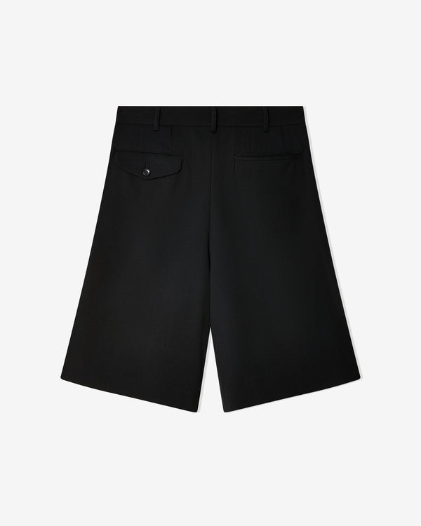 Black Comme des Garçons - Knee Length Shorts - (Black)