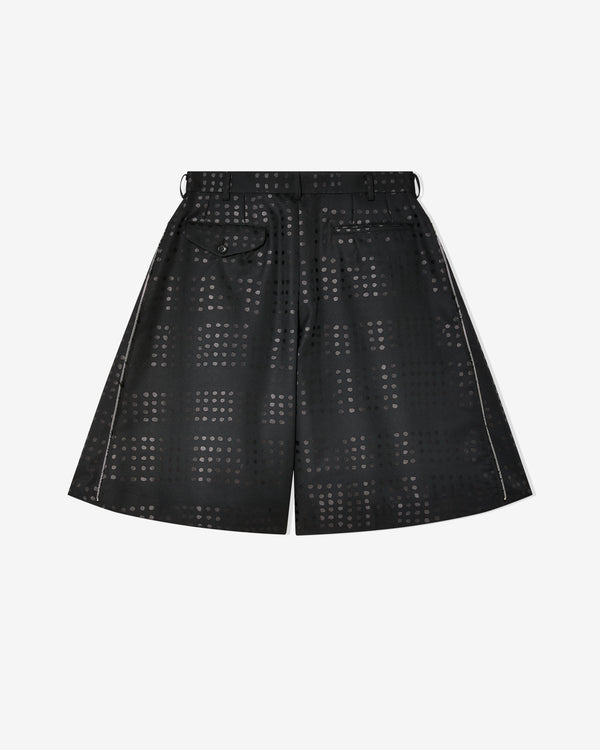 Black Comme des Garçons - Dot Print Shorts - (Black)