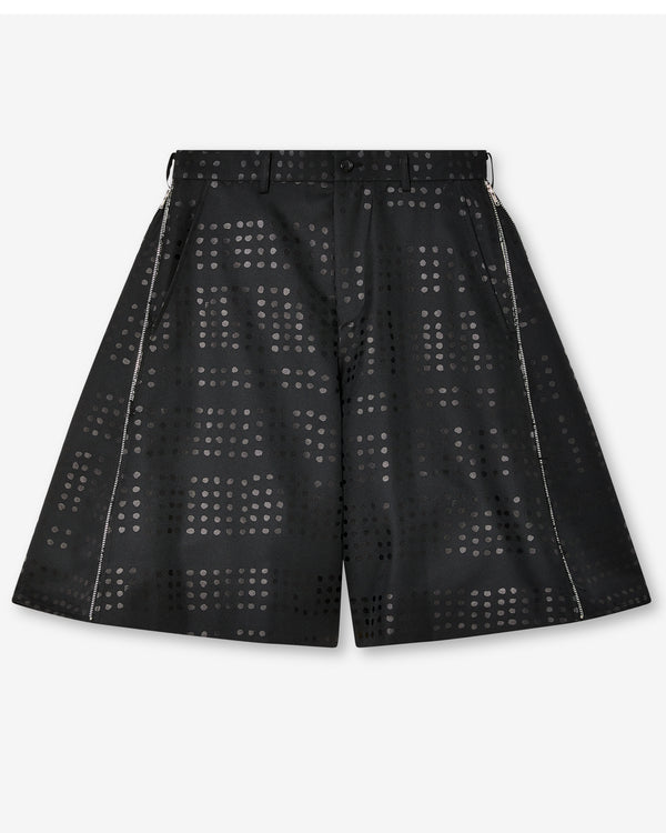 Black Comme des Garçons - Dot Print Shorts - (Black)