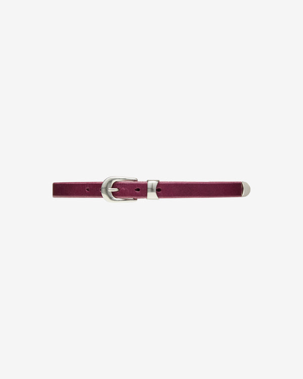Our Legacy - Men's 2 CM Belt - (Berry)