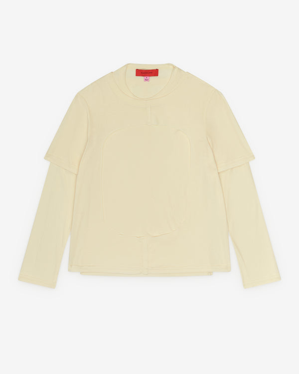 Eckhaus Latta - Women's Void Pullover - (Powder)