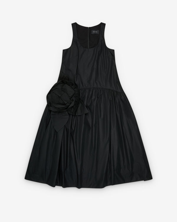 Simone Rocha - Women's Pressed Rosette Tapered Dress - (Black)