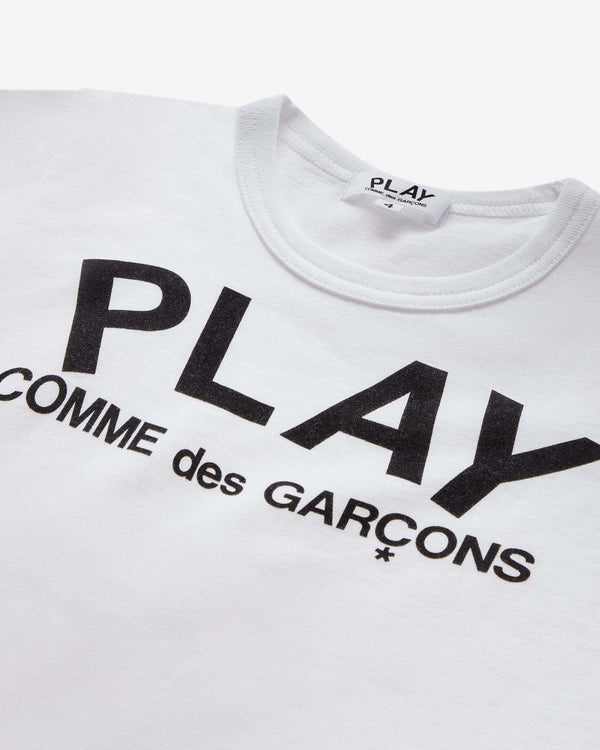 Play Comme des Garçons - Kid’s T-Shirt - (White)