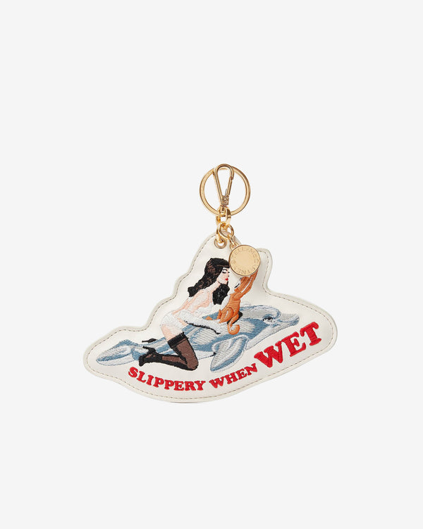 Stella McCartney - Jeff Koons Slippery When Wet Keyring - (Ivory)