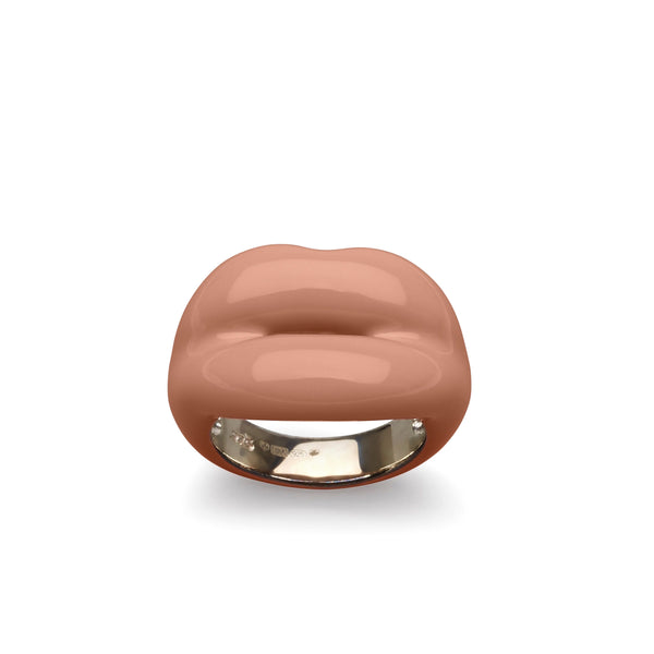 Solange - Hotlips Ring In Nude - (Nude)