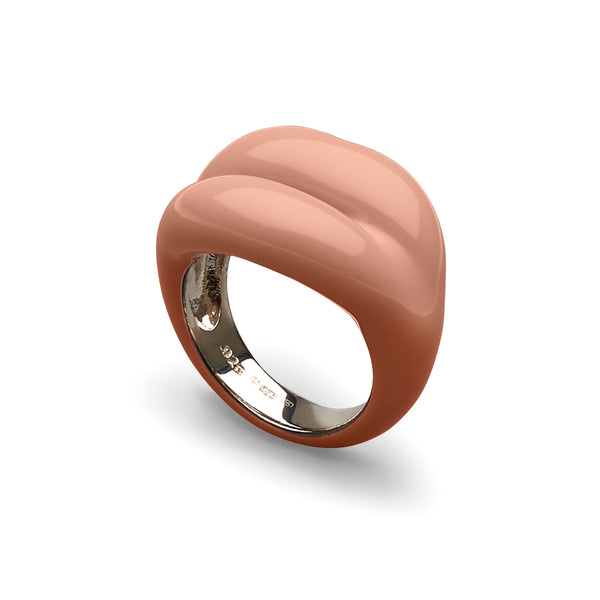 Solange - Hotlips Ring In Nude - (Nude)