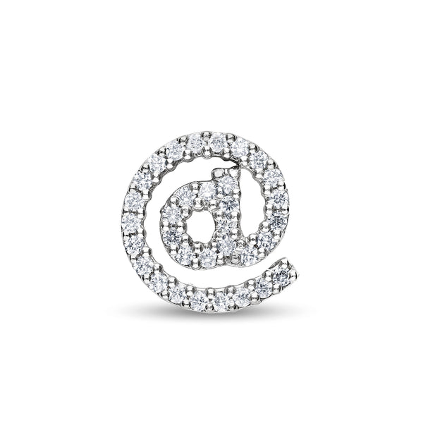 Delfina Delettrez - 1987 Snail Stud - (White Gold)