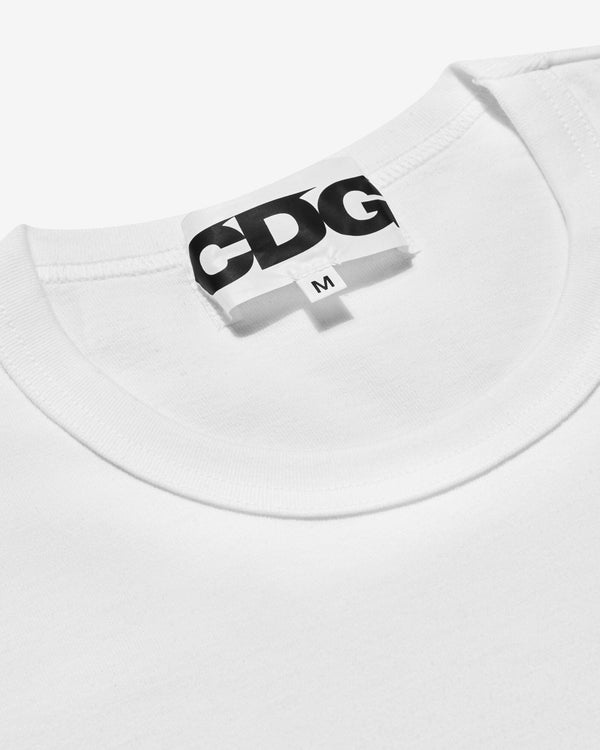 CDG - Women's Long Sleeve T-Shirt - (White)