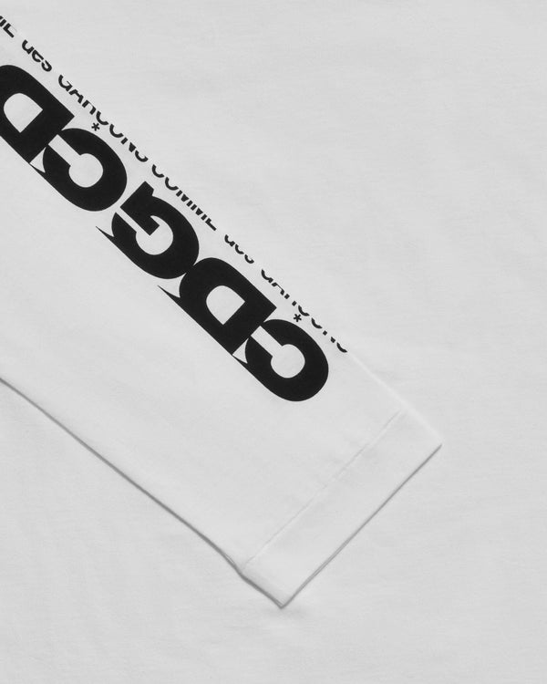CDG - Women's Long Sleeve T-Shirt - (White)