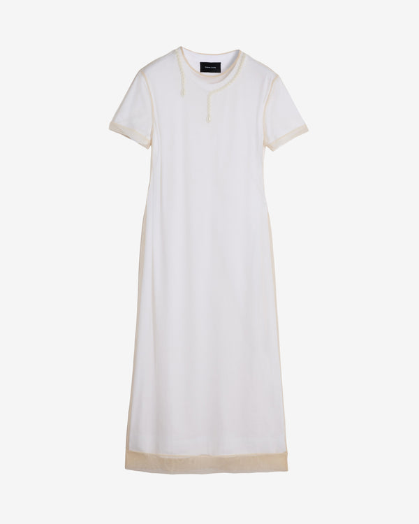 Simone Rocha - Women's Layered Liquid Dress - (White/Nude)