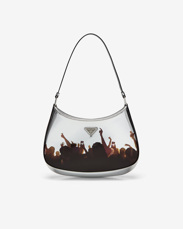 Prada - Women's Printed Cleo Bag - (Silver)