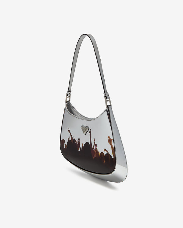 Prada - Women's Printed Cleo Bag - (Silver)