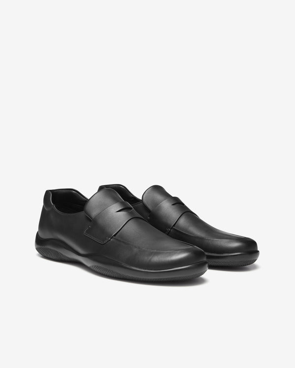 Prada - Men's Leather Shoes - (Black)
