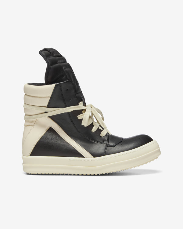 Rick Owens - Women's Geobasket Sneakers - (Black/Milk)