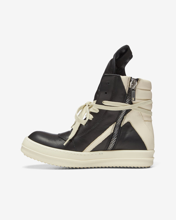 Rick Owens - Women's Geobasket Sneakers - (Black/Milk)