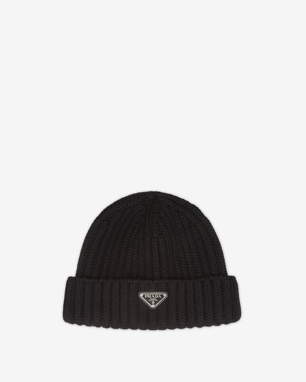 Prada - Men's Wool Beanie - (Black)
