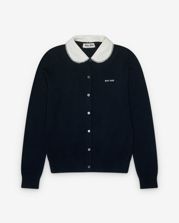 Miu Miu - Women's Cardigan - (Navy)