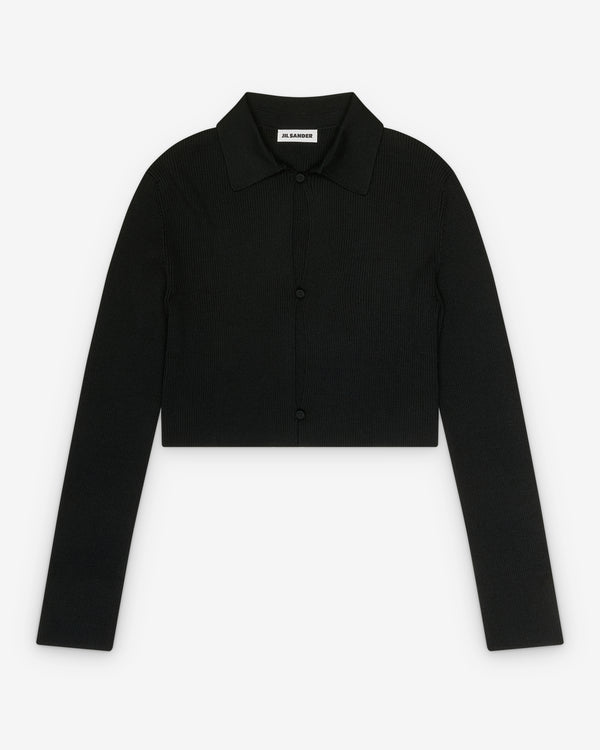 Jil Sander - Women's Polo Cardigan - (Black)